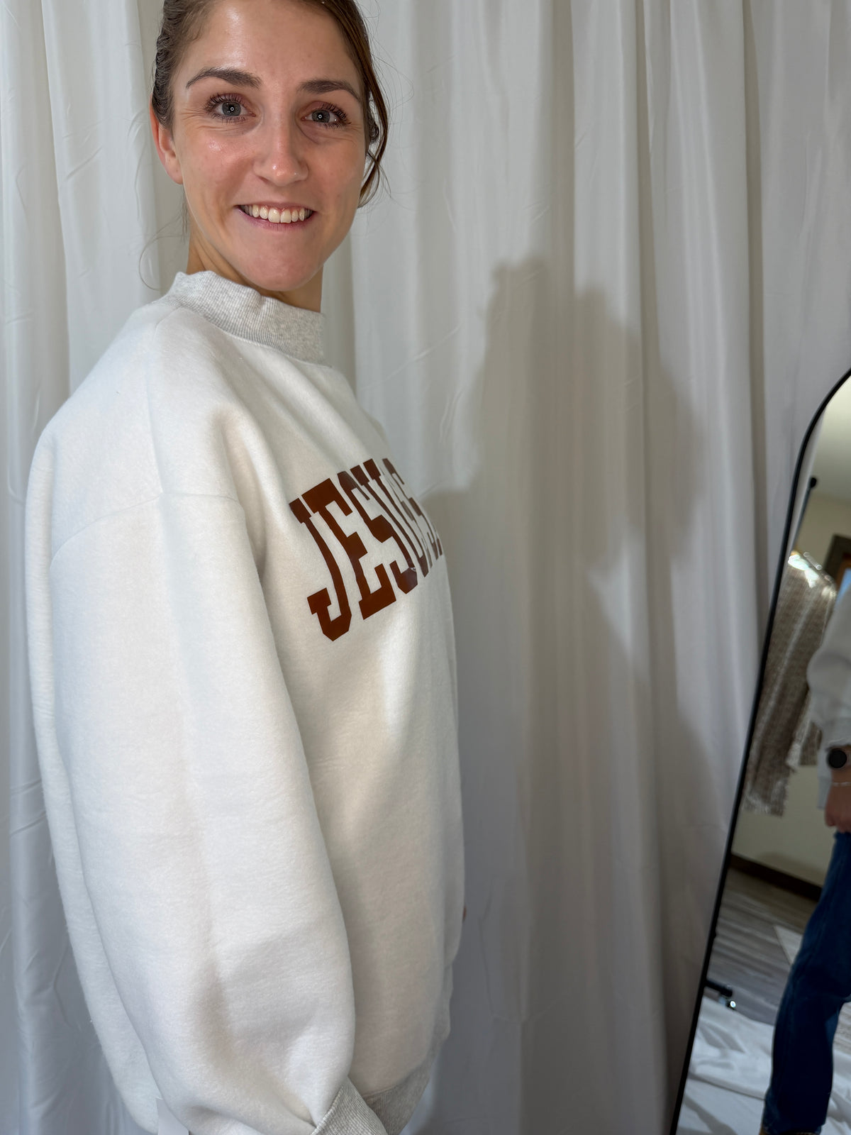 The Jesus Saves Reversible Sweatshirt