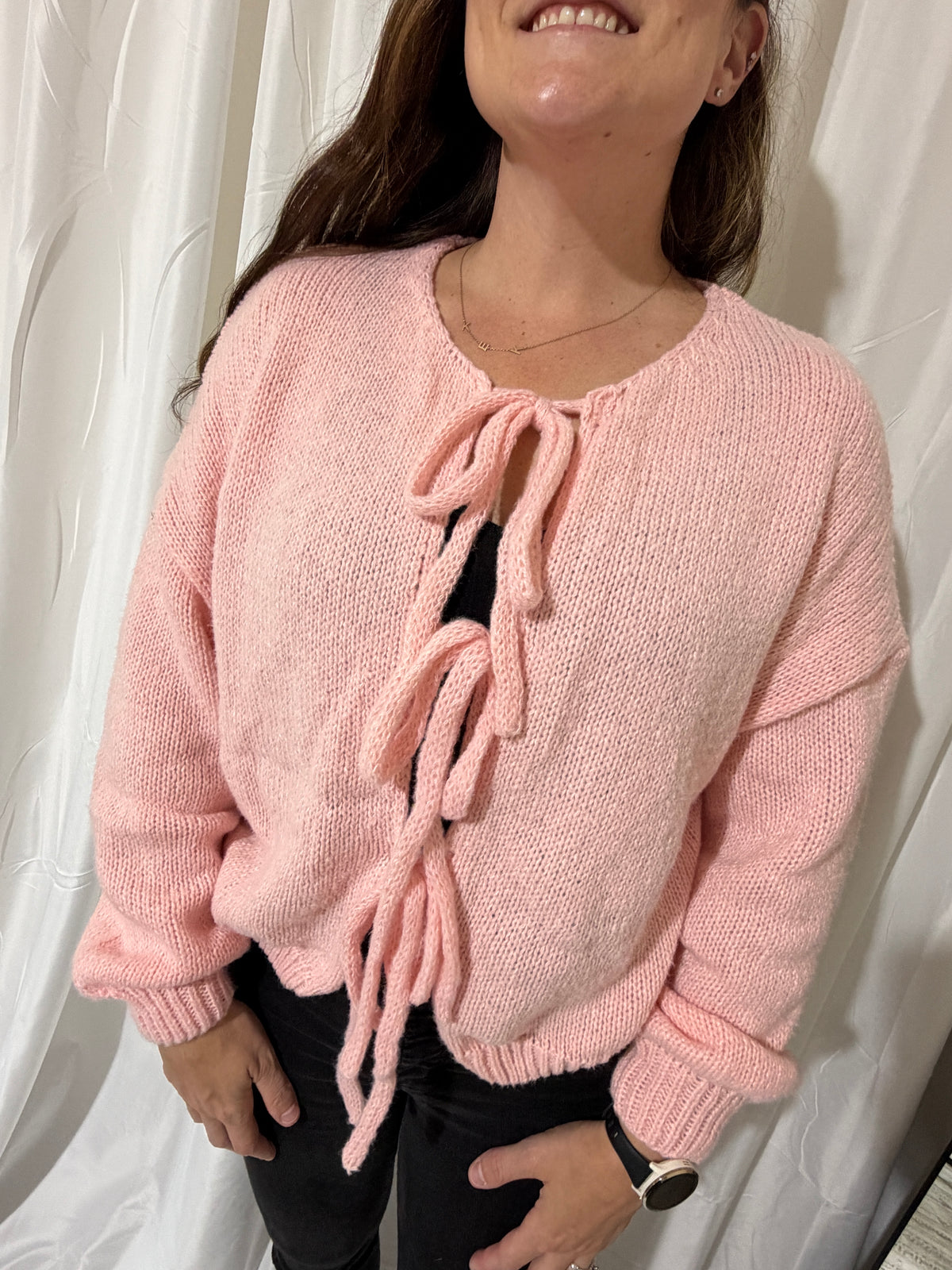 The Beloved Bow Cardigan