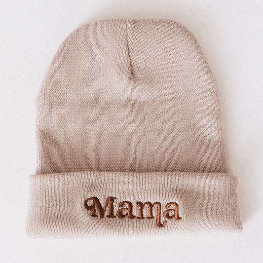 Matching Knit Hats- Mama