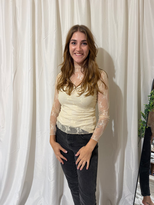 The Lily Lace Top