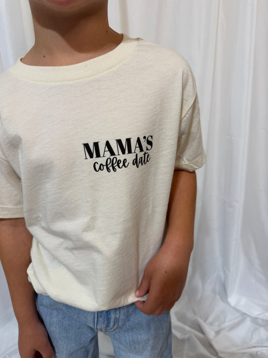 Mama's Coffee Date Toddler TShirt