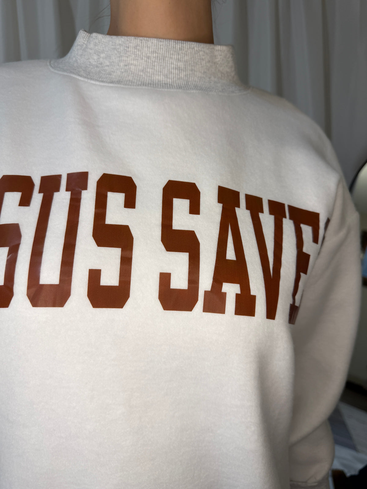 The Jesus Saves Reversible Sweatshirt