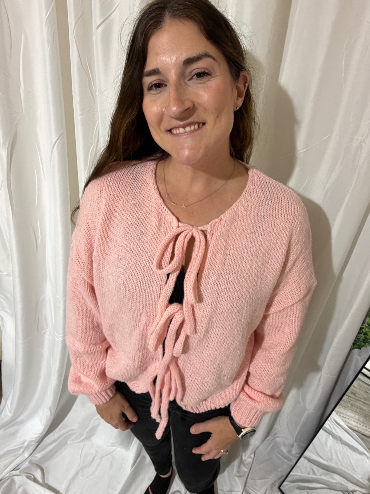 The Beloved Bow Cardigan