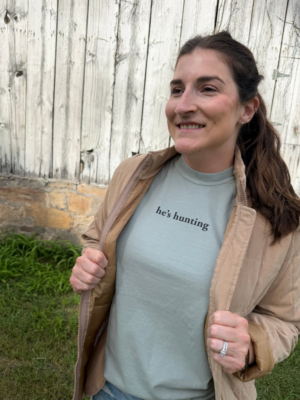 He’s Hunting comfort Tee