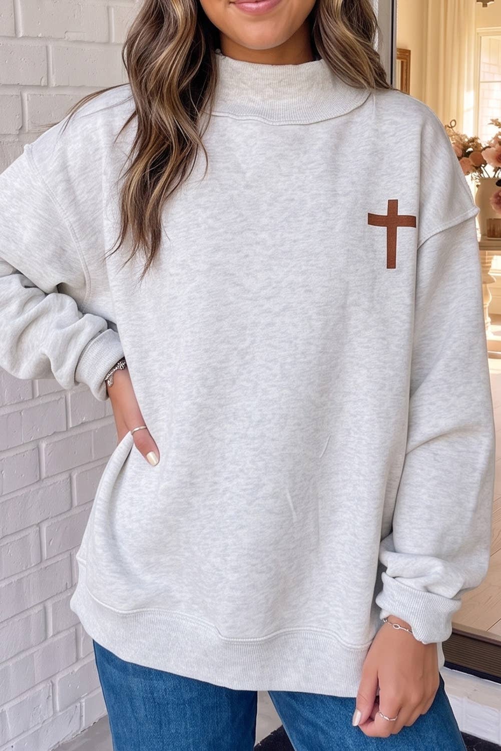 The Jesus Saves Reversible Sweatshirt